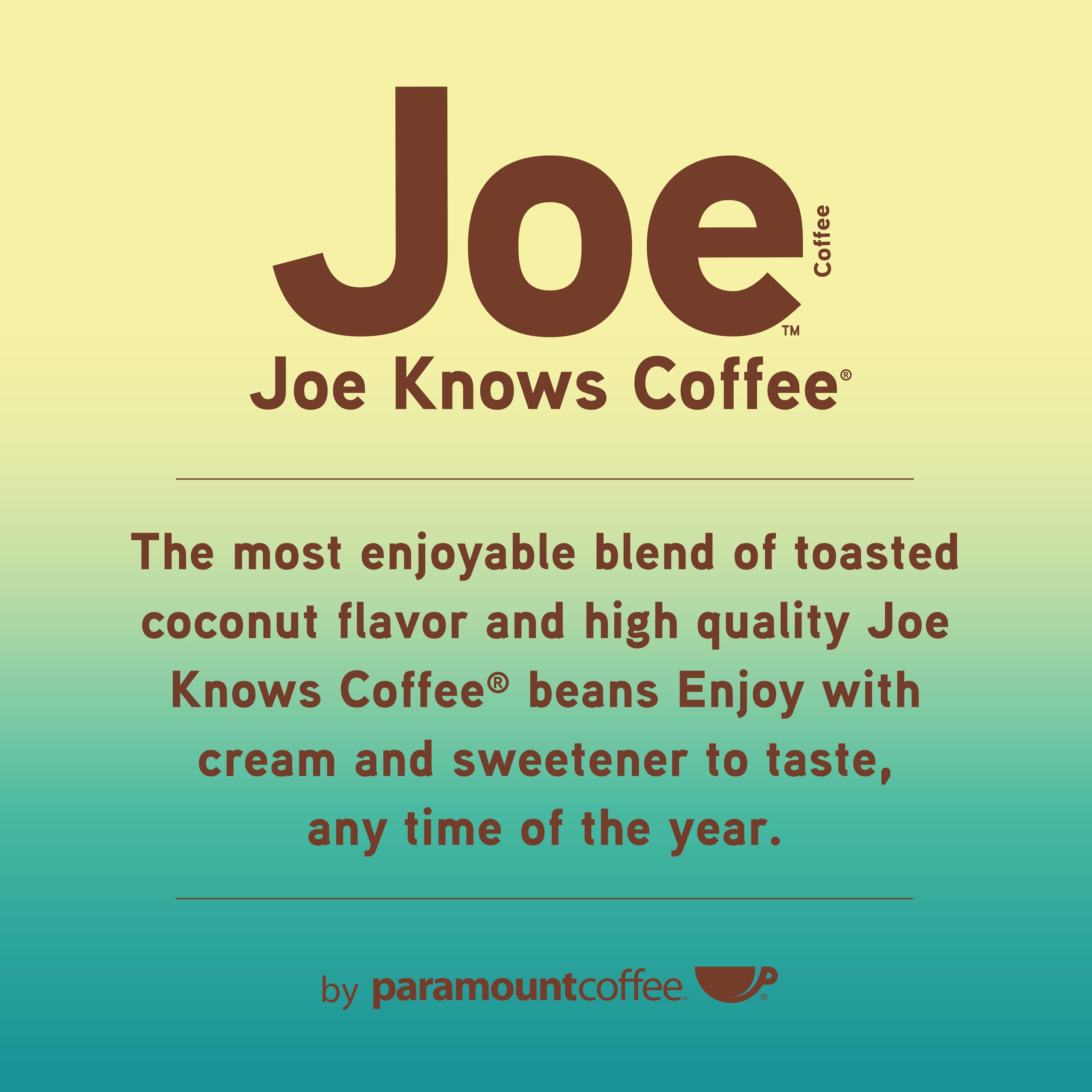 Amazon.com : Joe Knows Coffee Coconut Crazy Joe, 12 oz Bag